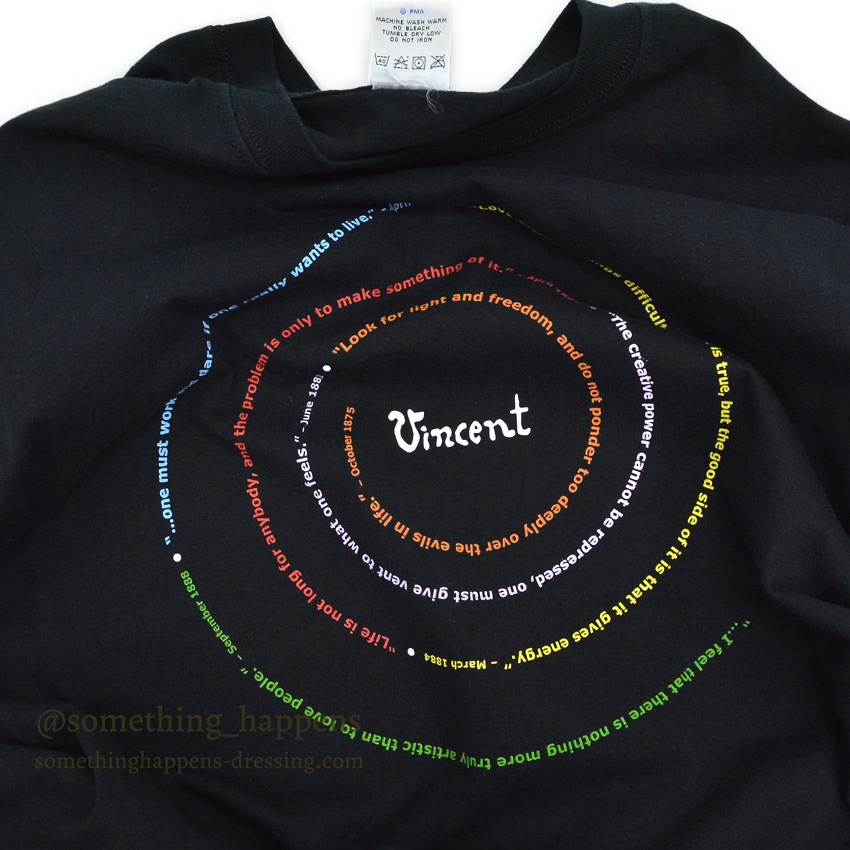 ～2000's PMA ゴッホ SEATTLE ART MUSEUM T-SHIRT ... XL