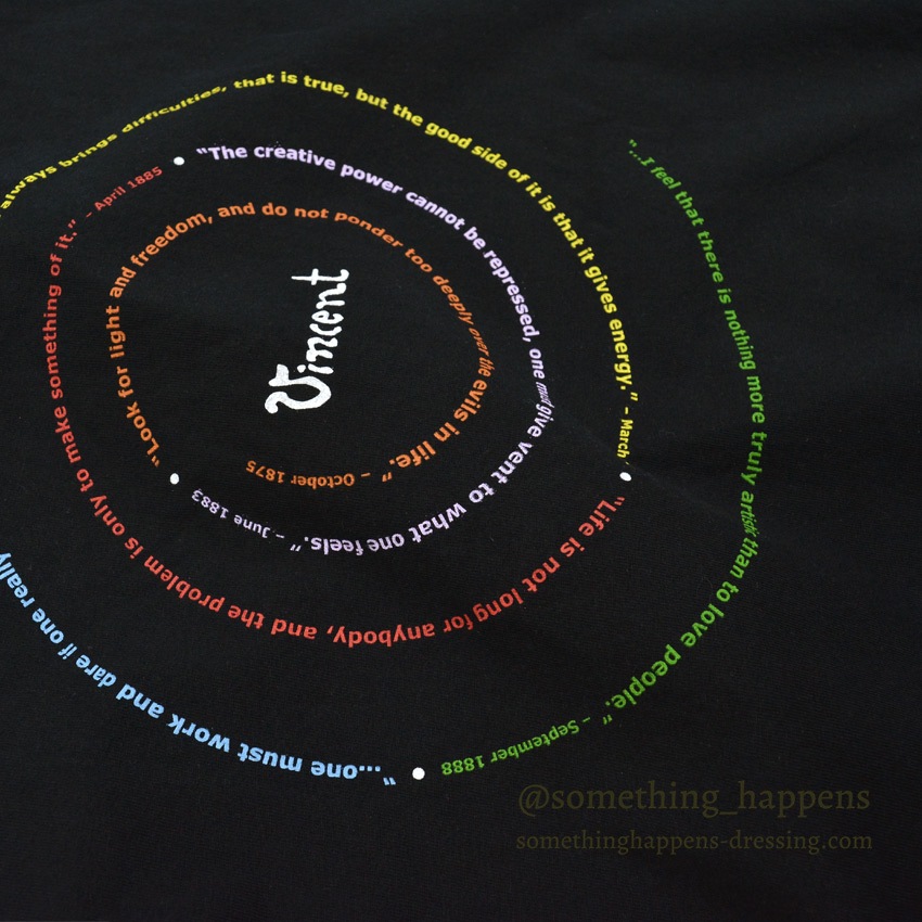 ～2000's PMA ゴッホ SEATTLE ART MUSEUM T-SHIRT ... XL