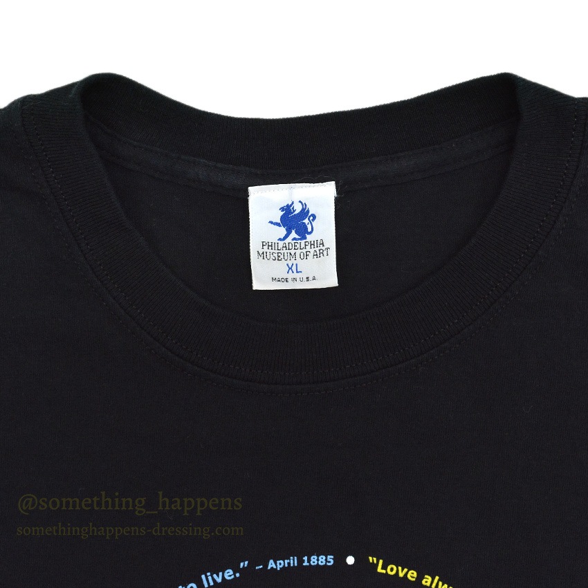 ～2000's PMA ゴッホ SEATTLE ART MUSEUM T-SHIRT ... XL