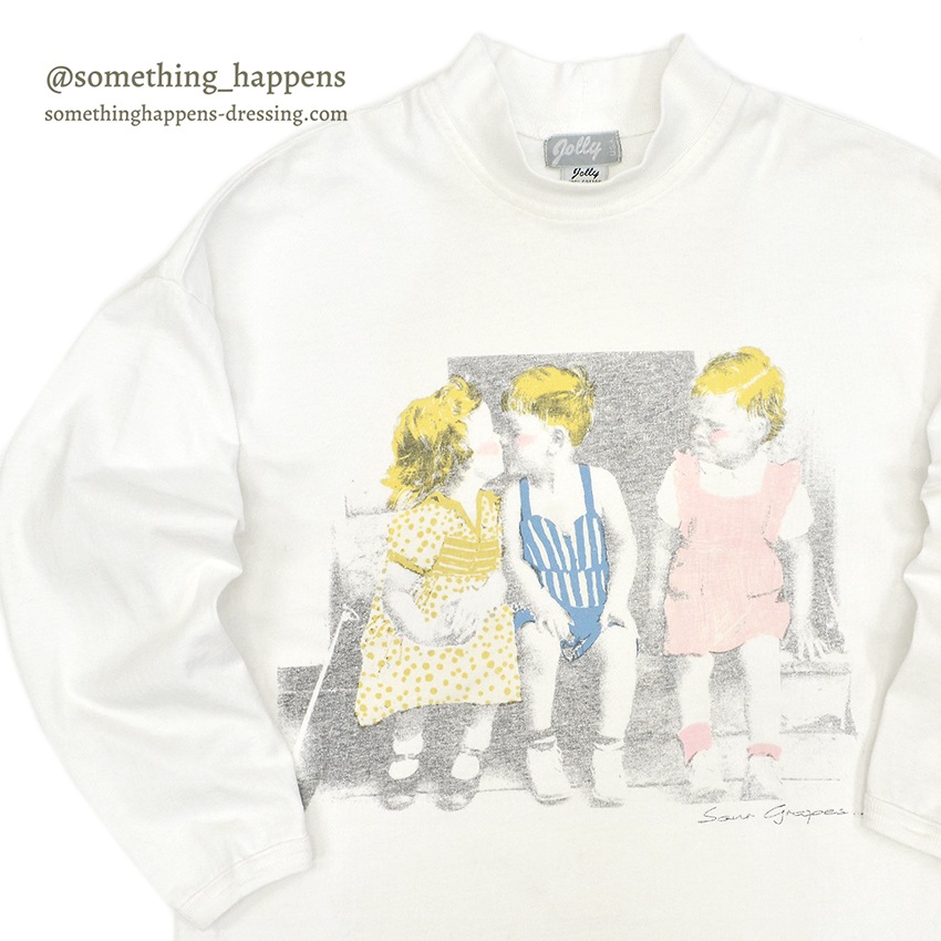 1990's JOLLY PHOTOGRAPH PRINT L/S T-SHIRT ...