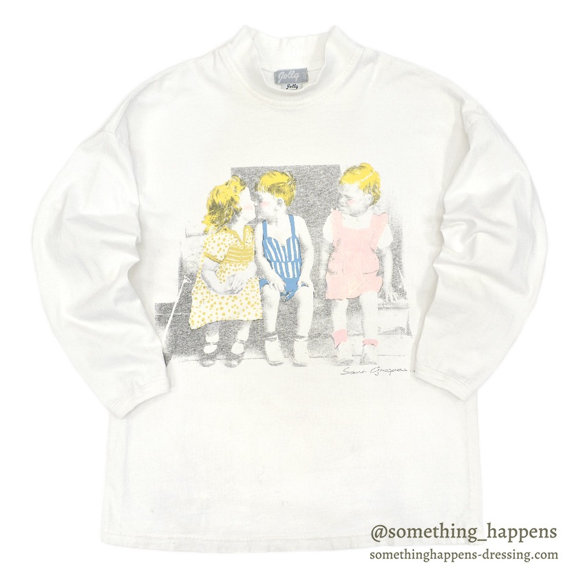 1990's JOLLY PHOTOGRAPH PRINT L/S T-SHIRT ...