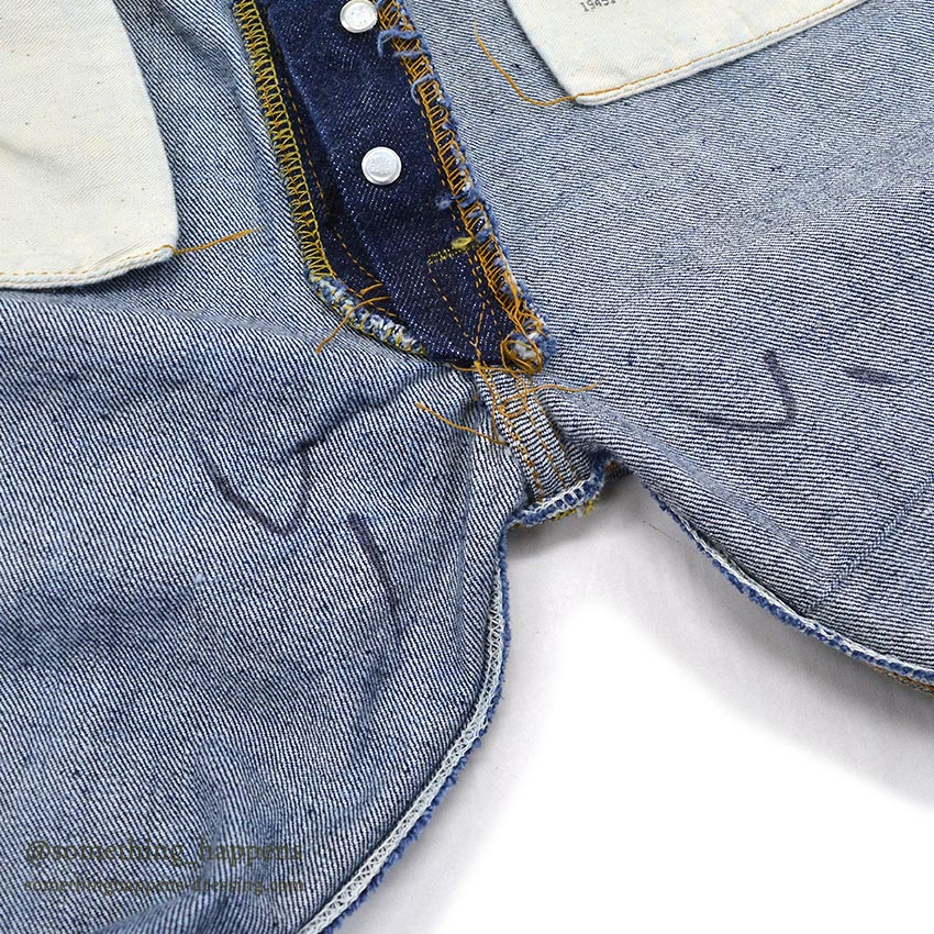 1970's LEVI'S 501 BIGE / ONE WASHED ... W32/L28