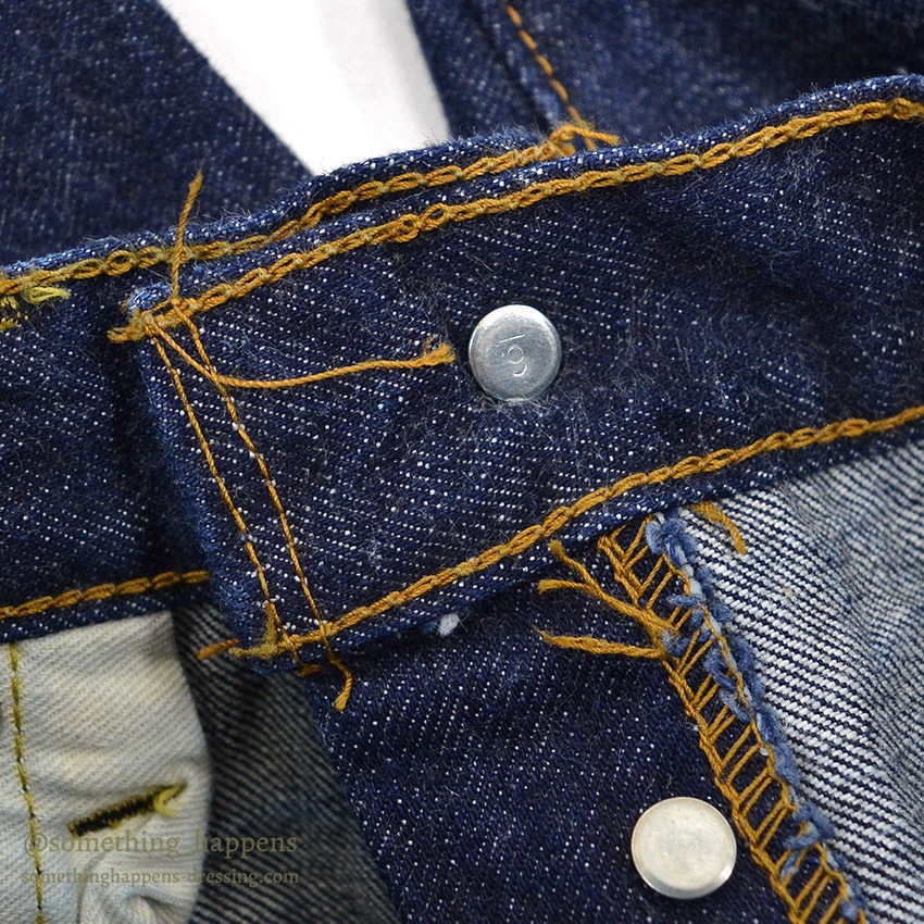 1970's LEVI'S 501 BIGE / ONE WASHED ... W32/L28