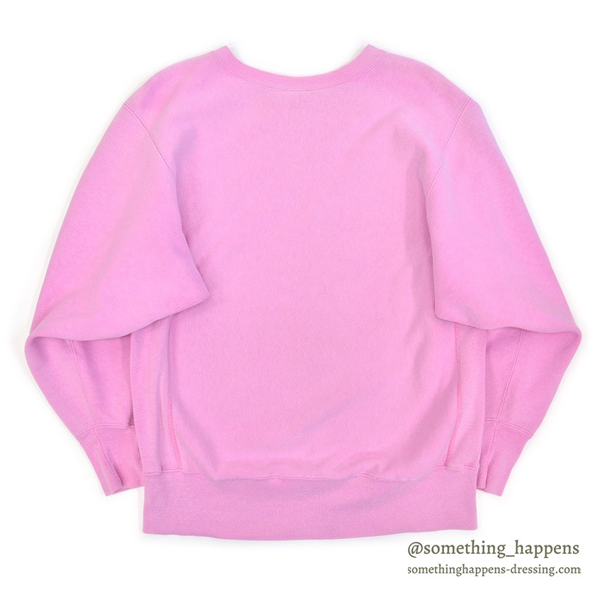 1990's CHAMPION REVERSE WEAVE SWEAT SHIRT / PINK ... L