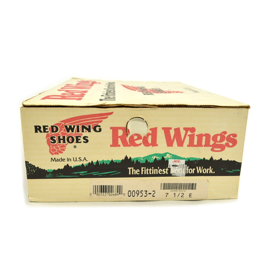 90's DEADSTOCK REDWING 953-2 スーパーソール ... 71/2E