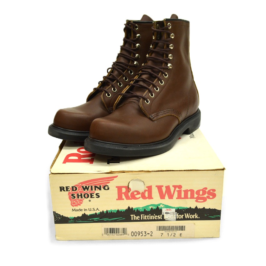 90's DEADSTOCK REDWING 953-2 スーパーソール ... 71/2E