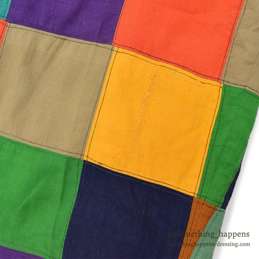 1970's DARIEN SPORT SHOP INDIA MADRAS CRAZY PATCHWORK PANTS ... W34/L29