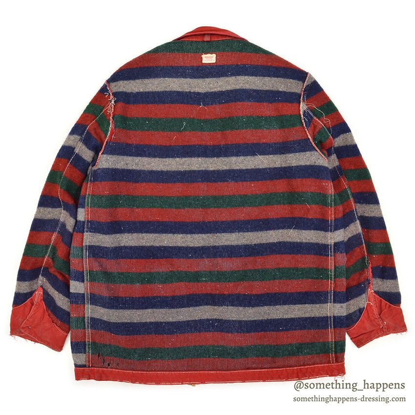 1950's~ HERCULES RED COVERALL BLANKET LINING MODIFIED ...