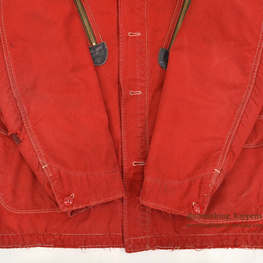 1950's~ HERCULES RED COVERALL BLANKET LINING MODIFIED ...