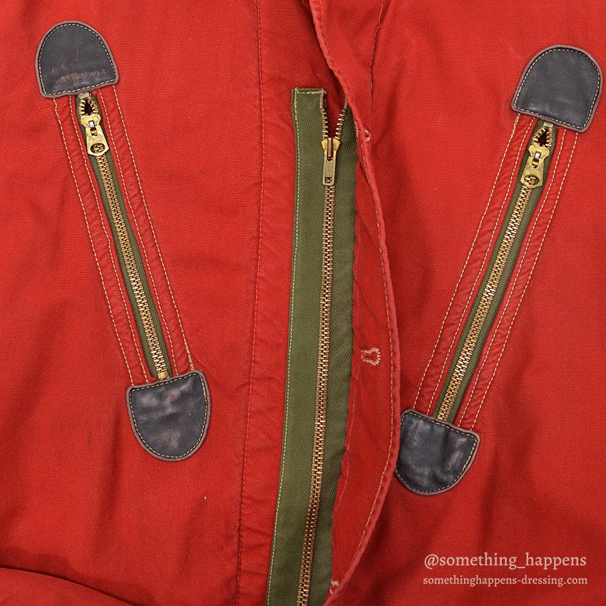 1950's~ HERCULES RED COVERALL BLANKET LINING MODIFIED ...
