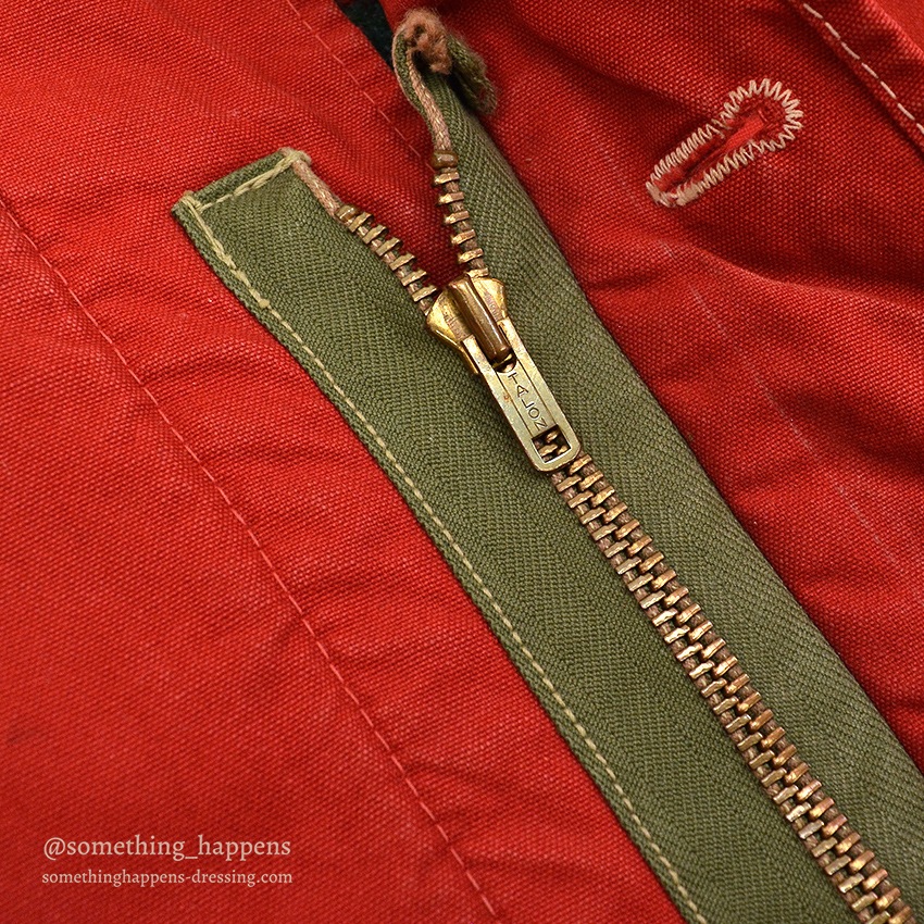 1950's~ HERCULES RED COVERALL BLANKET LINING MODIFIED ...