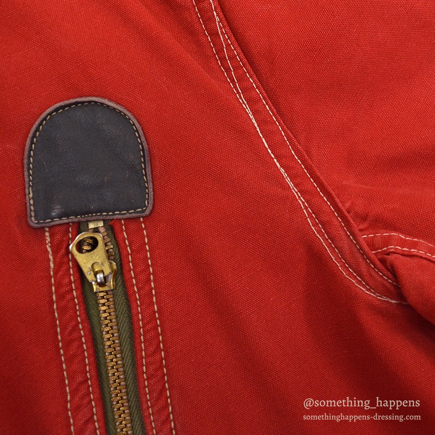 1950's~ HERCULES RED COVERALL BLANKET LINING MODIFIED ...