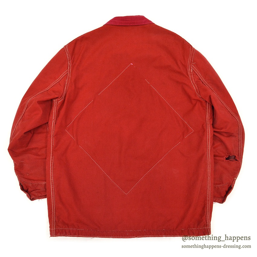 1950's~ HERCULES RED COVERALL BLANKET LINING MODIFIED ...