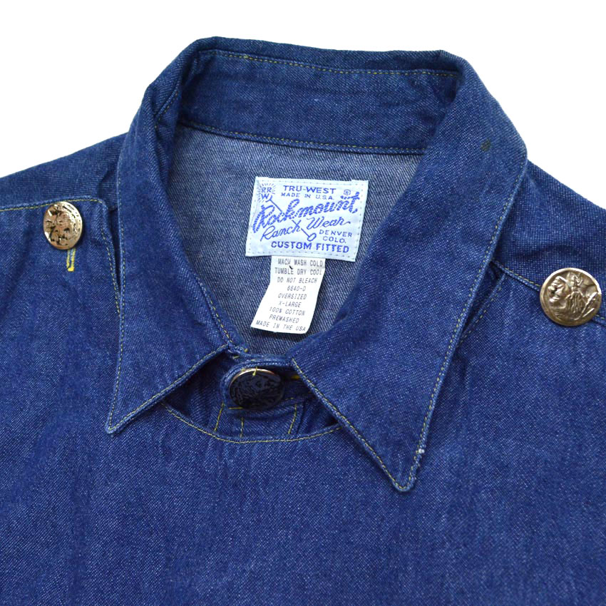 80's～ Rockmount Ranch Wear Denim Western Shirts ...