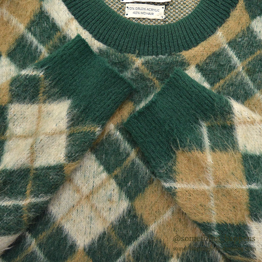 1960's TOWNE & KING MOHAIR SWEATER ... L 