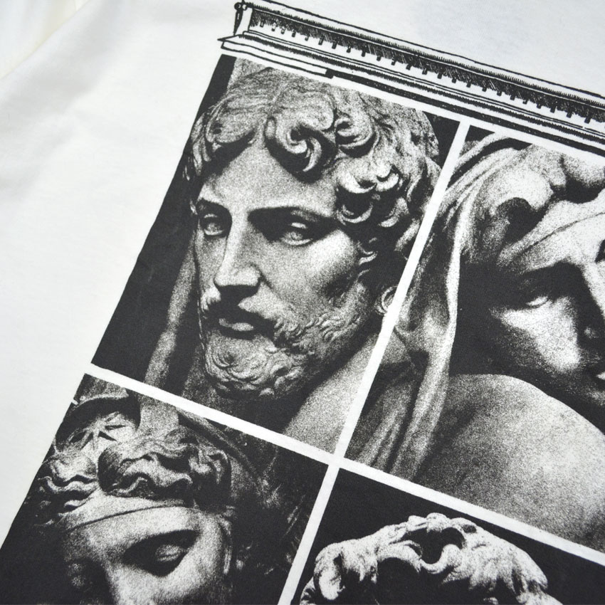 1990's Deadstock FRUIT OF THE LOOM ミケランジェロ ダビデ像 T-shirt ... L