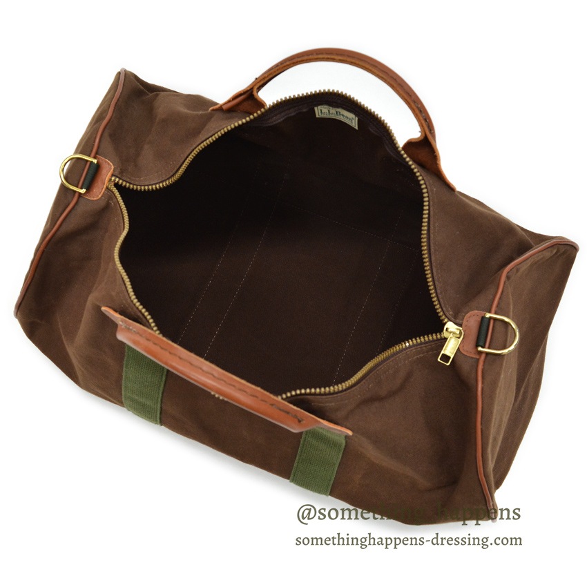 1980's DEADSTOCK L.L.BEAN DUFFLE BAG WITH ORIGINAL STRAP 確認用