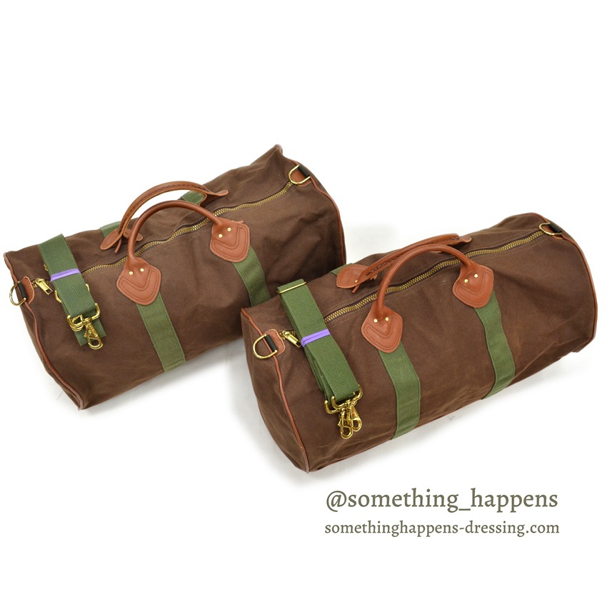 1980's DEADSTOCK L.L.BEAN DUFFLE BAG WITH ORIGINAL STRAP 確認用