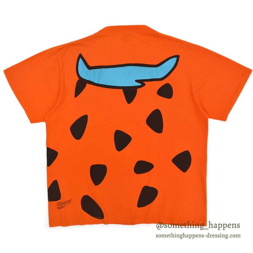 1990's CHANGES FLINTSTONES FRED ALL OVER PRINT T-SHIRT ... XL