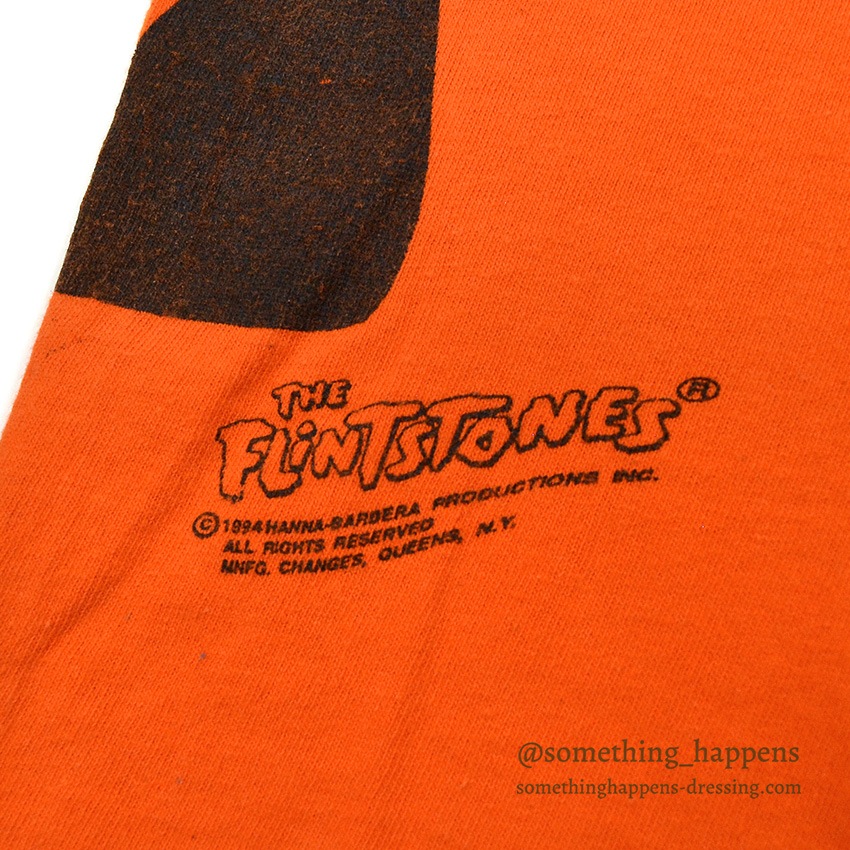 1990's CHANGES FLINTSTONES FRED ALL OVER PRINT T-SHIRT ... XL