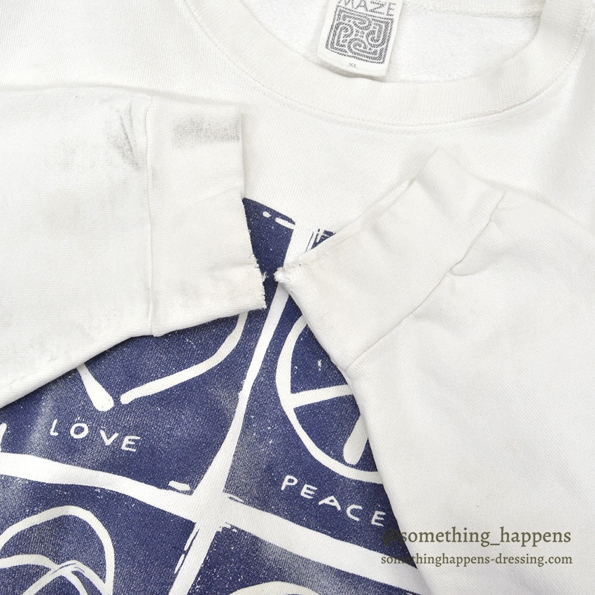 1990's MAZE LOVE/PEACE/HARMONY/BALANCE SWEAT SHIRT ... XL