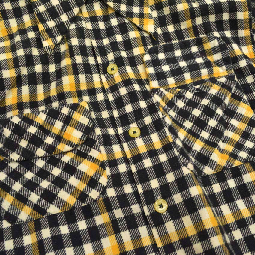 40's TOWNSTAR SPORTSWEAR プリント フランネルシャツ... L