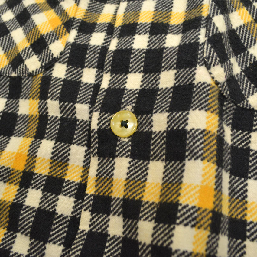 40's TOWNSTAR SPORTSWEAR プリント フランネルシャツ... L