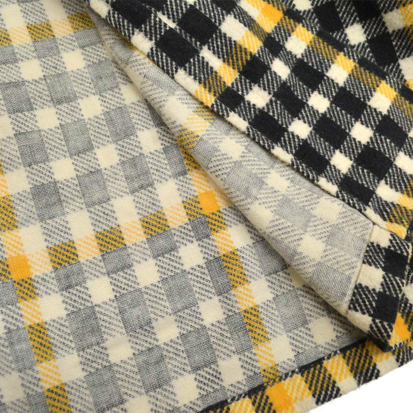 40's TOWNSTAR SPORTSWEAR プリント フランネルシャツ... L