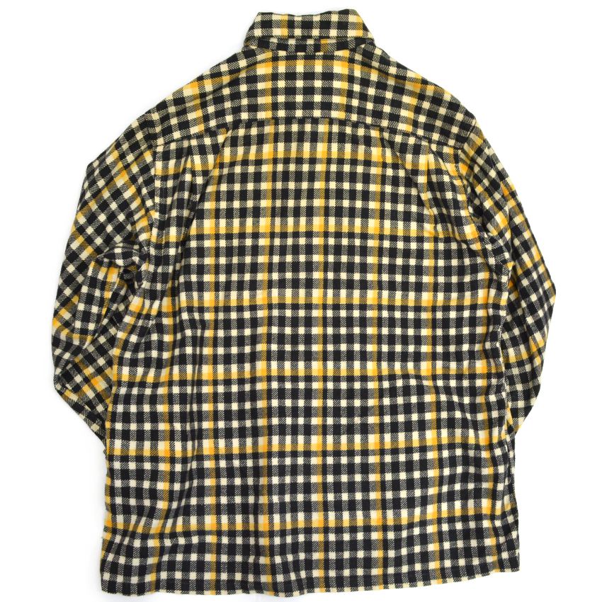 40's TOWNSTAR SPORTSWEAR プリント フランネルシャツ... L