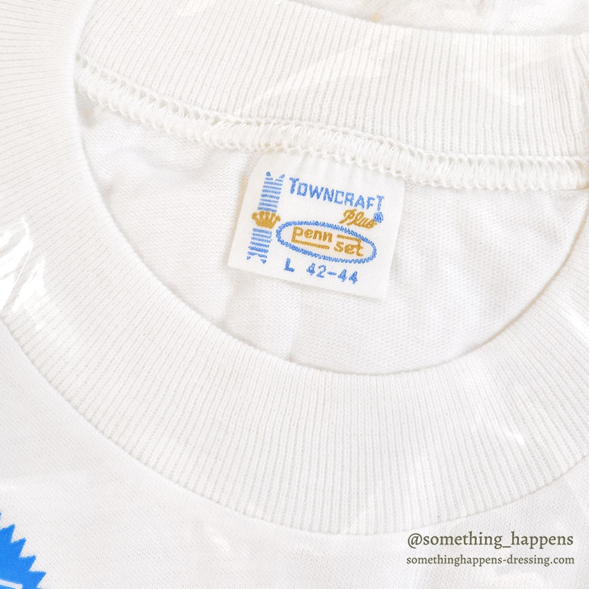 1960's~ DEADSTOCK TOWNCRAFT PENNEYS POCKET T-SHIRT 2 ... L
