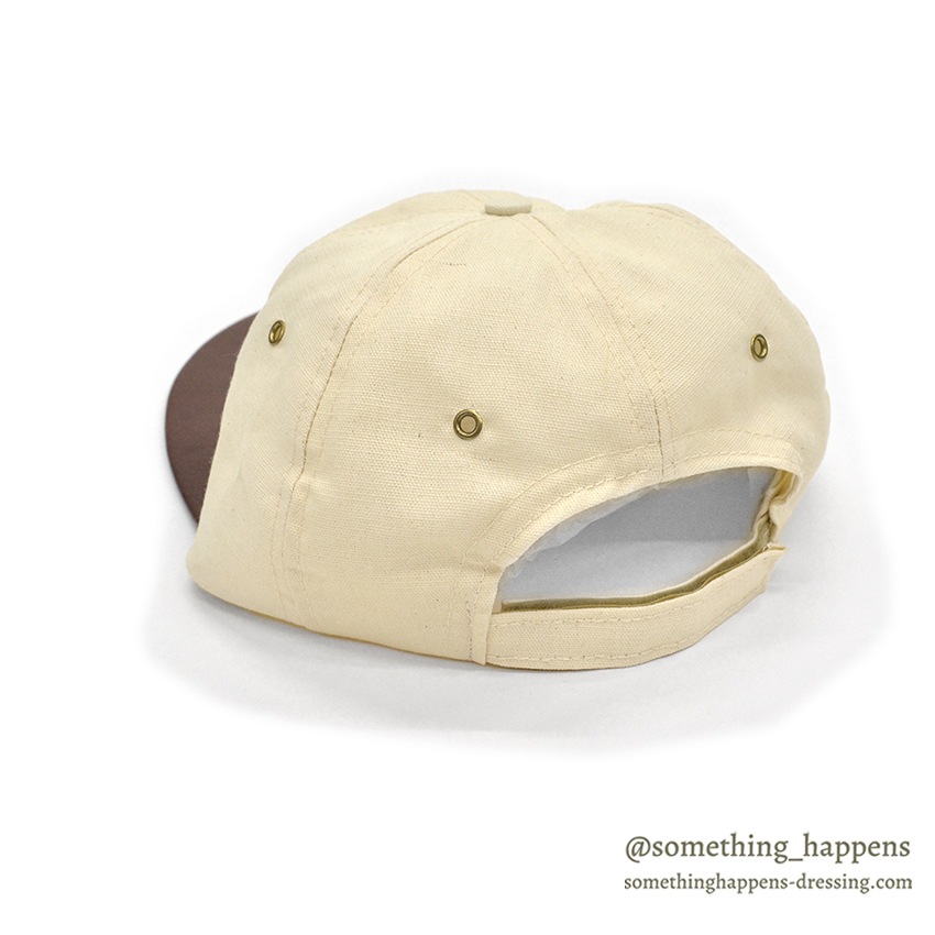 1990's ORVIS CANVAS / LEATHER LONG BILL FISHING CAP / NO LOGO ...