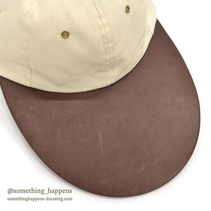 1990's ORVIS CANVAS / LEATHER LONG BILL FISHING CAP / NO LOGO ...