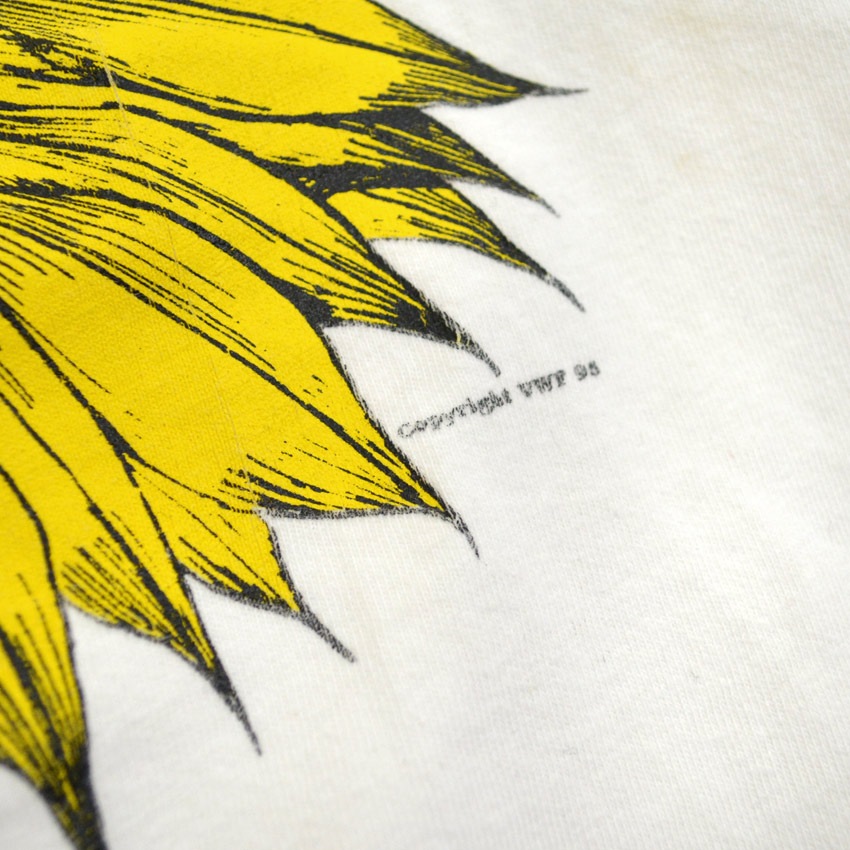 80s 90s gogh ゴッホ ひまわり Tシャツ Hanes usa製 1990's HANES ゴッホ ひまわり ART PRINT T-SHIRT  XL | ART