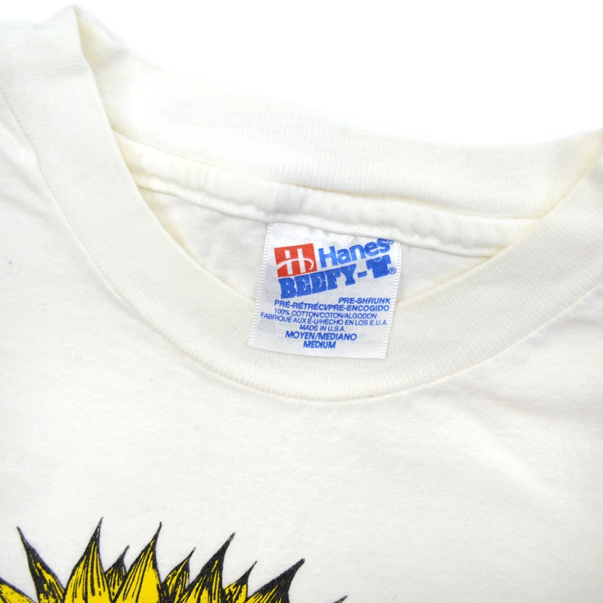 80s 90s gogh ゴッホ ひまわり Tシャツ Hanes usa製 80s 90s gogh ゴッホ ひまわり Tシャツ Hanes usa製