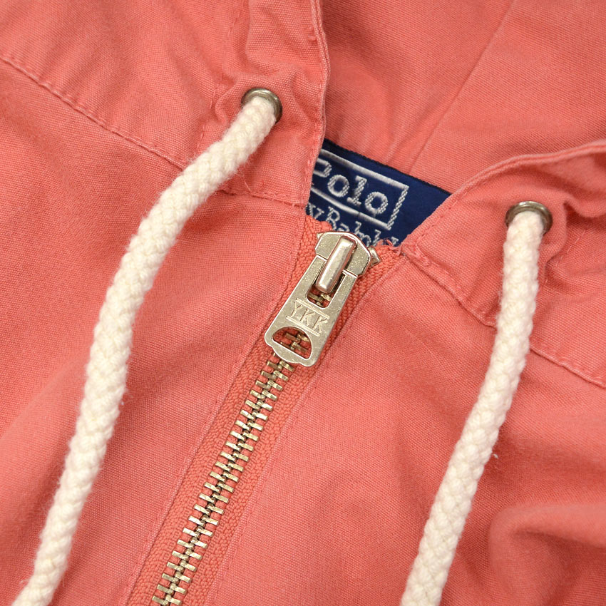 1990's Polo by Ralph Lauren RL-67 Anorak Parka Jacket Peach