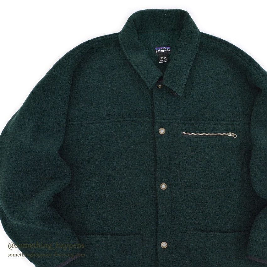 1990's PATAGONIA SYNCHILLA SHEARLING COAT ... L
