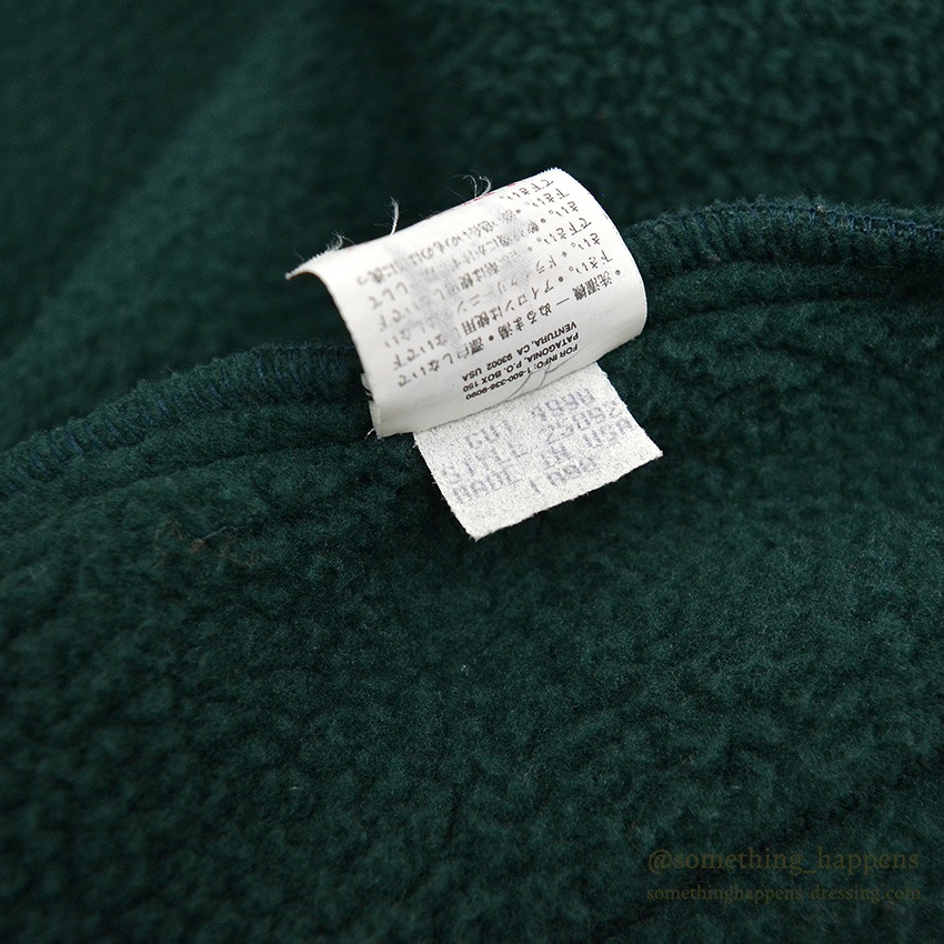 1990's PATAGONIA SYNCHILLA SHEARLING COAT ... L