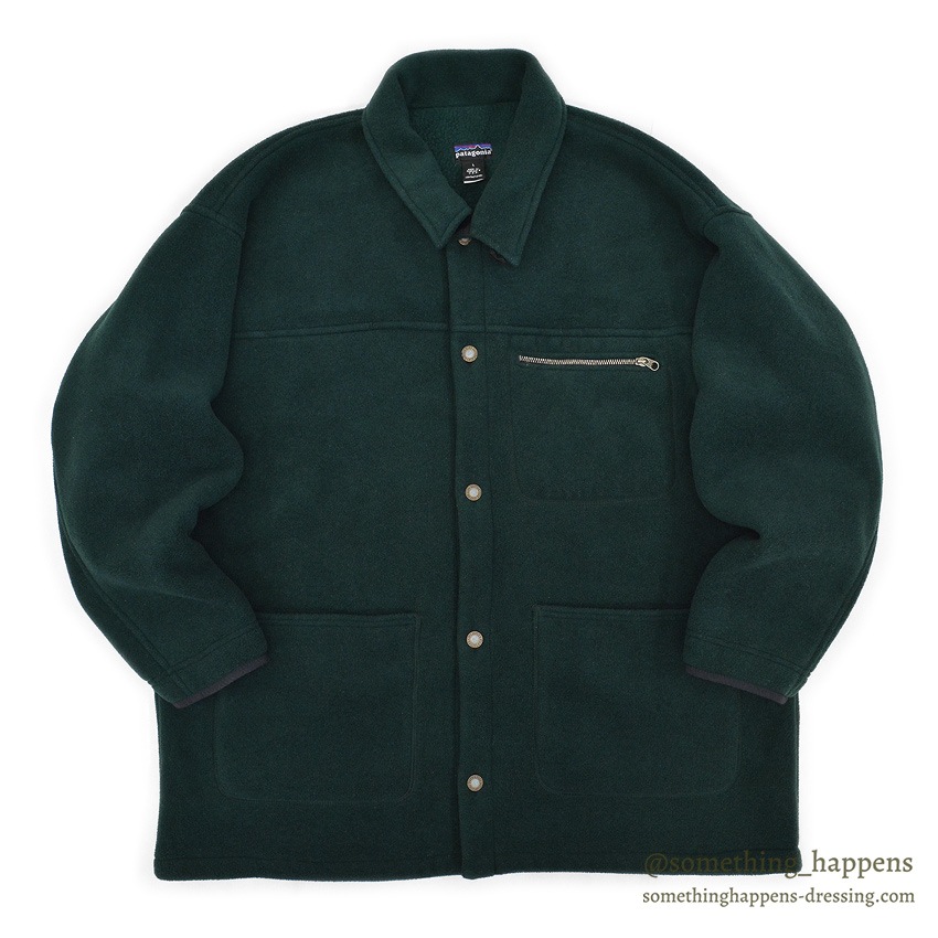 1990's PATAGONIA SYNCHILLA SHEARLING COAT ... L