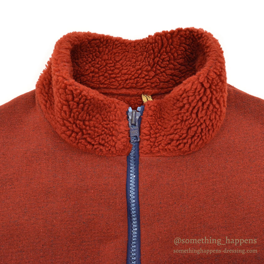 ~1980's YAK WEAR SEATTLE RED PILE VEST ... XL