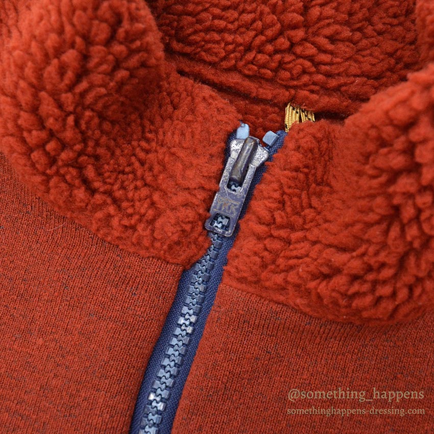 ~1980's YAK WEAR SEATTLE RED PILE VEST ... XL