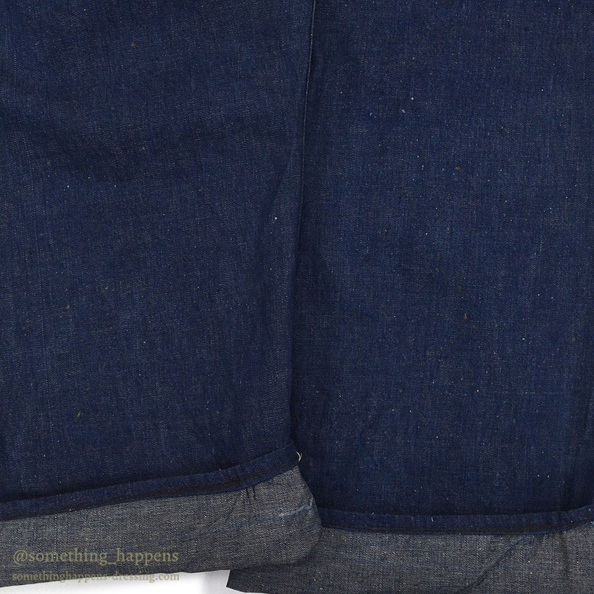 1940's WW2 DENIM OVERALL / VERY DARK ... W38/L31