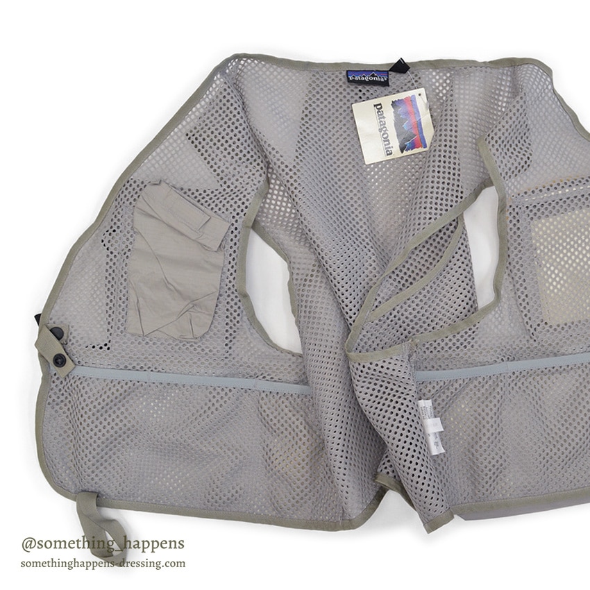 1980's DEADSTOCK PATAGONIA MESH MASTER FISHING VEST  XL