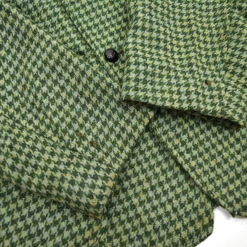 アンコンジャケット　千鳥　チェク 50's～ L.L.BEAN 筆記体タグ 千鳥格子 アンコンジャケット  L