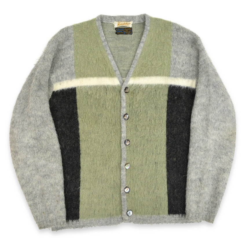 60s 70s Kandahar カラーブロックカーディガン 60s 70s Kandahar カラーブロックカーディガン 60s 70s Kandahar