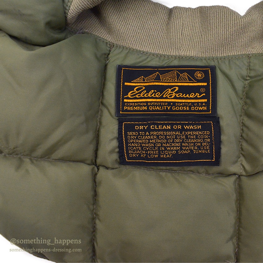 1980's EDDIE BAUER GOOSE DOWN NECK WARMER 確認用 ACCESSORIES SOLD