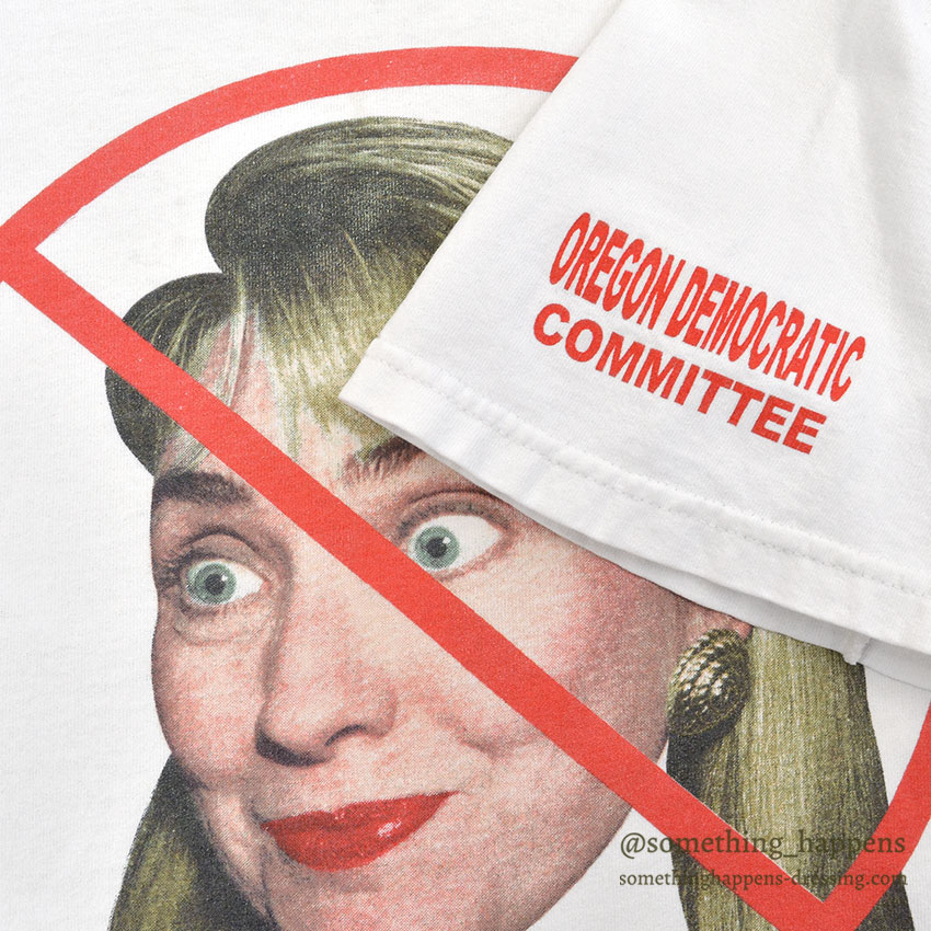 2000's GILDAN Hillary Clinton OREGON DEMOCRATIC COMMITTEE T-SHIRT ... L