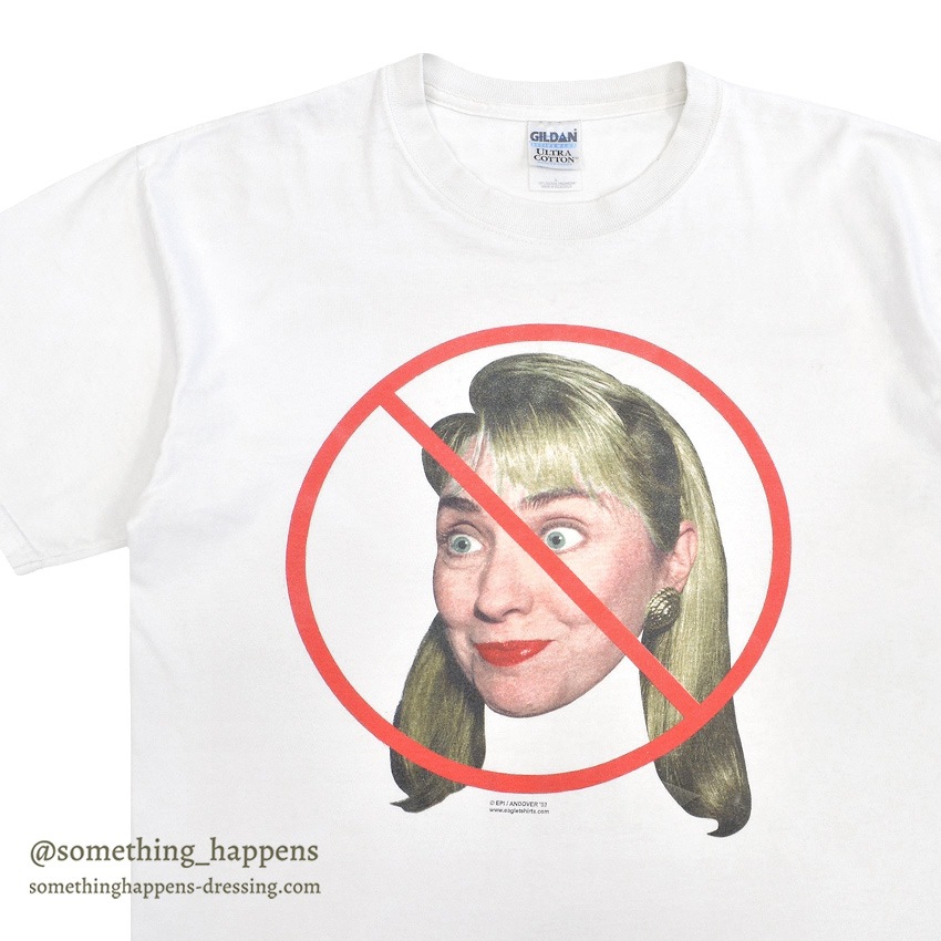 2000's GILDAN Hillary Clinton OREGON DEMOCRATIC COMMITTEE T-SHIRT ... L