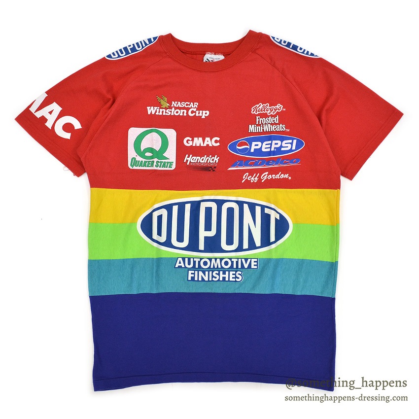 1990's CHASE ALL OVER RACING SPONSOR PRINT T-SHIRT ... M