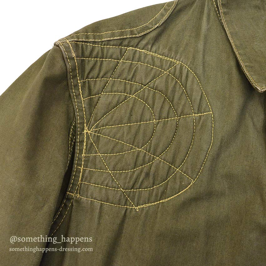 1940's FIELD MASTER HUNTING COAT / OLIVE ... 44