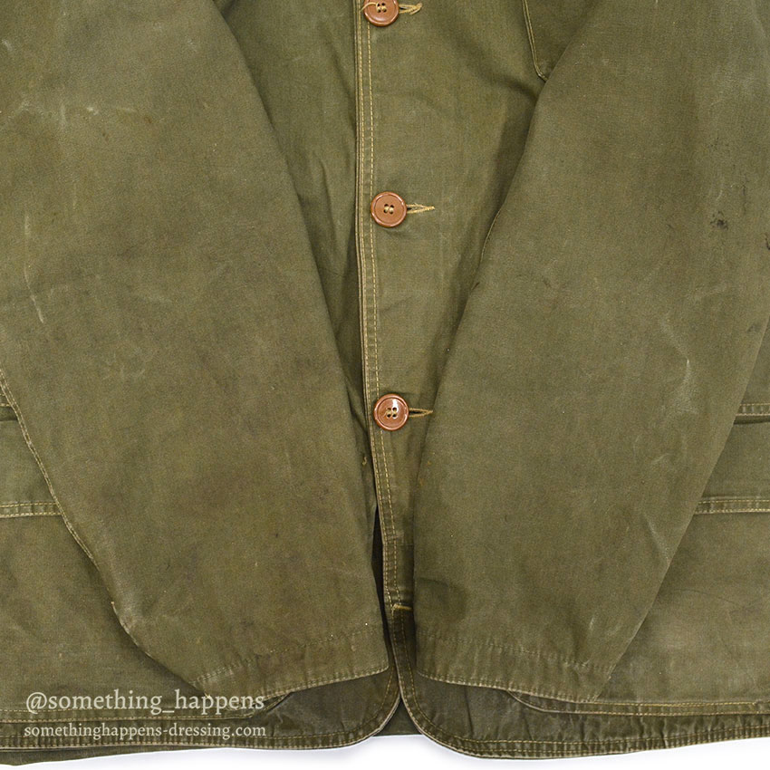 1940's FIELD MASTER HUNTING COAT / OLIVE ... 44